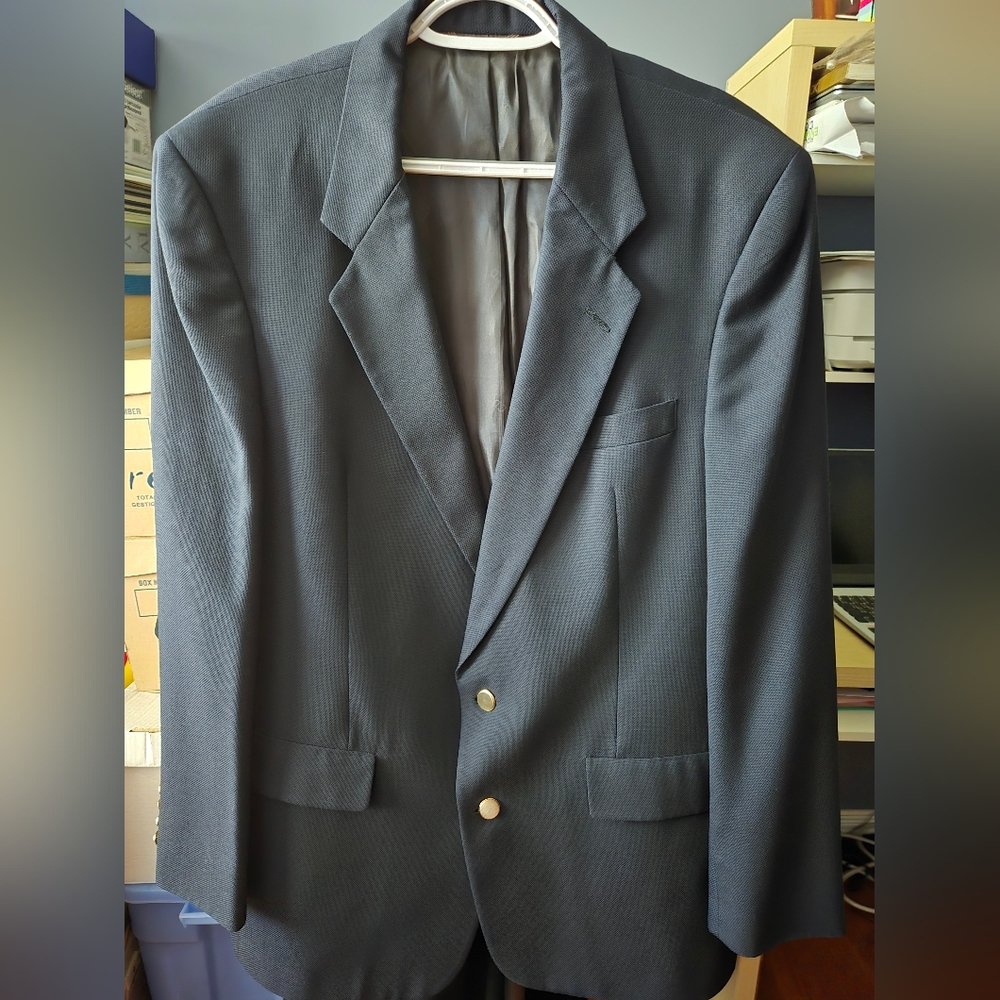 Christian Dior Monsieur Vintage Men's Navy Blazer